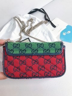 Bolsa GG super mini marmont coleção nova - comprar online