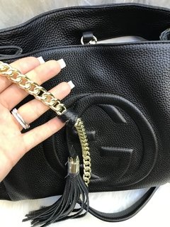 Bolsa GG SOHO CHAIN TOTE saco linha premium na internet