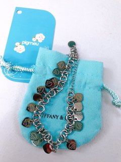 Bracelete Tiffany max pingentes de coração - comprar online