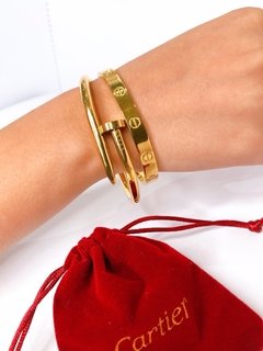 Bracelete Cartier prego - loja online