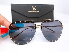 Óculos Louis V. Preto pinos - comprar online