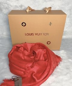 Pashmina Louis V. vermelho