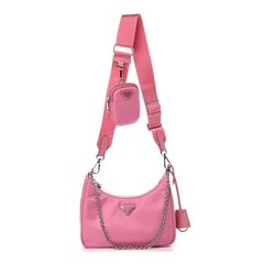 Bolsa Re-Edition 2005 Nylon Rosa Premium