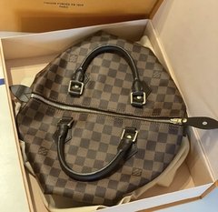 Speedy 30 damier couro legítimo Louis V. - comprar online