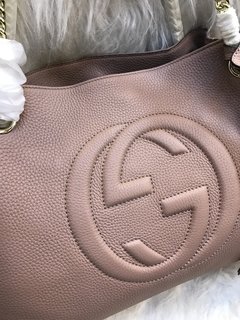 Bolsa GG SOHO CHAIN TOTE saco linha premium - loja online