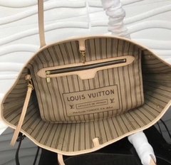 Neverfull Louis V. couro legítimo monogram - loja online