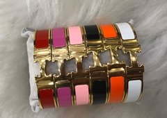 Bracelete Hermes dourado - loja online