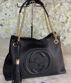 Bolsa GG SOHO CHAIN TOTE saco linha premium