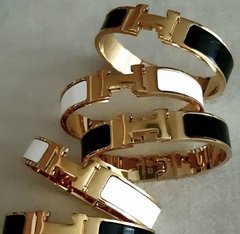 Bracelete Hermes dourado - comprar online