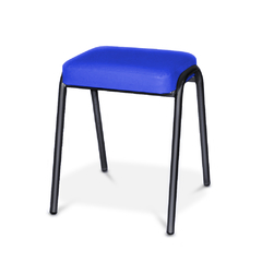 taburete azul tienda de sillas