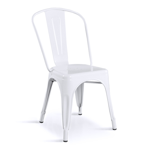 Silla Tolix blanca