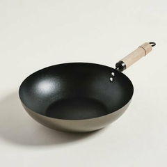 Wok Negro - Exterior Champagne - 30 cm