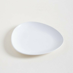 Plato Postre- IRREGULAR SIDNEY BLANCO - 22 cm - Set x 6 unidades - comprar online