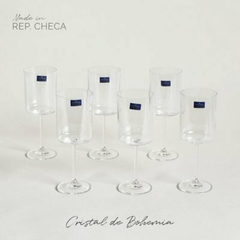 Set x 6 Copas de Cristal - Bohemia Anita - 400 ml