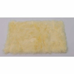 Alfombra - Peluche Natural - 50 x 80 cm.