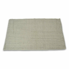 Alfombra Natural c/ Ribetes Marron - 50 x 80 cm