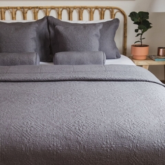 Acolchado bedspread BARREL - Gris Oscuro en internet