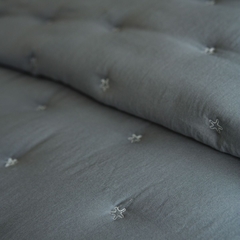 Acolchado Bedspread BASIC - GRIS - comprar online