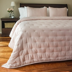 Acolchado - Bedspread BASIC - TWIN - ROSA