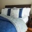 Acolchado - Bedspread Basic - TWIN - AZUL/GRIS en internet