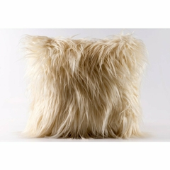 Funda de almohadón - Pelo Largo 2 caras - 42x42 - Natural