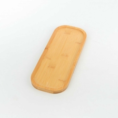 Tabla de madera - Bamboo - Oval - 28 cm x 11 cm