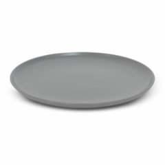 Plato Playo - Gris Oscuro Satinado - 27 cm. - Set x 6 unidades - comprar online