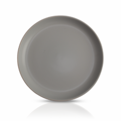 Plato Postre - Gris Claro Satinado - 21 cm. - Set x 6 unidades - comprar online