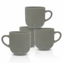 Jarro Mug - Cerámica - Gris Claro Satinado - 440 ml. - comprar online