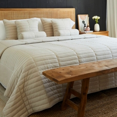 Acolchado Bedspread VIGO - Queen - BEIGE