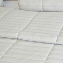 Acolchado Bedspread VIGO - Queen - BEIGE - comprar online