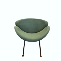 Sillón Individual -Pauline - Touch Verde Musgo - Gpo. 2 - Pata Negra