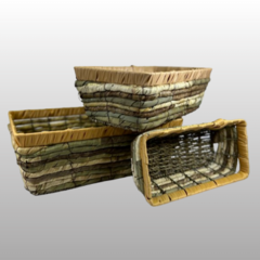 Canasto de Rattan - Rectangular - comprar online