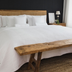 Acolchado bedspread GIRONA - BLANCO