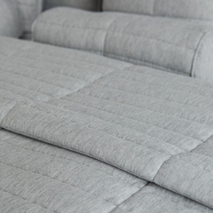 Acolchado Bedspread VIGO - GRIS - comprar online