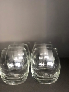 Vaso bombé - Cristal - Set x 6u - comprar online