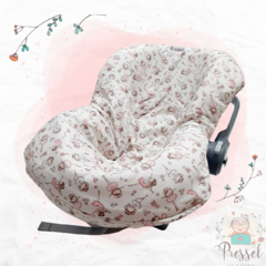 Capa para Bebê Conforto Femininas - Enxoval de Bebê / Pressel Company