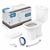 Kit Completo Square Bacia e Caixa Acoplada + Comp Inst Branca - Roca