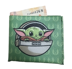 Billetera Eco Cuero Color Yoda