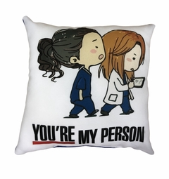 Almohadon 35x35 Greys Anatomy