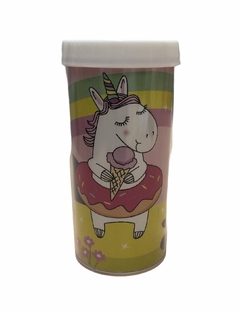 Vaso De Plástico Unicornio Helado