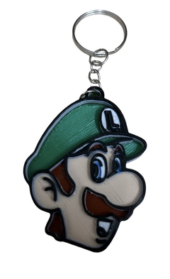 Llavero 3D Luigi