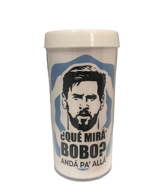 Vaso De Plástico Messi Que Miras Bobo?