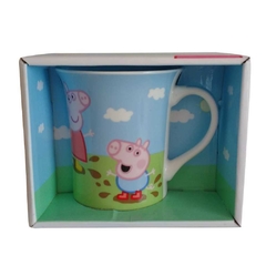 Taza Cerámica C/ Caja C/ Licencia Peppa Pig