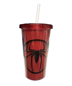 Vaso Cancún C/ Sorbete Spiderman Logo