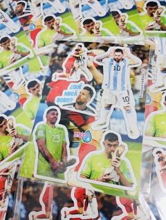 Stickers Autoadhesivos Dibu / Messi Festejos