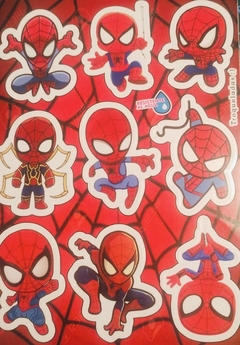 Stickers Autoadhesivos Spidey