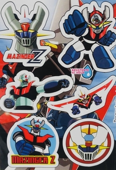 Stickers Autoadhesivos Mazinger Z