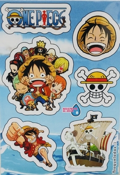 Stickers Autoadhesivos One Piece