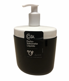 Dispenser Jabón Liquido 450ml Coza Negro